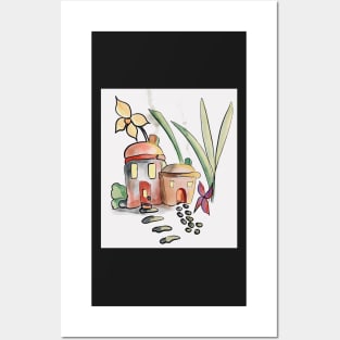 Tiny House Posters and Art